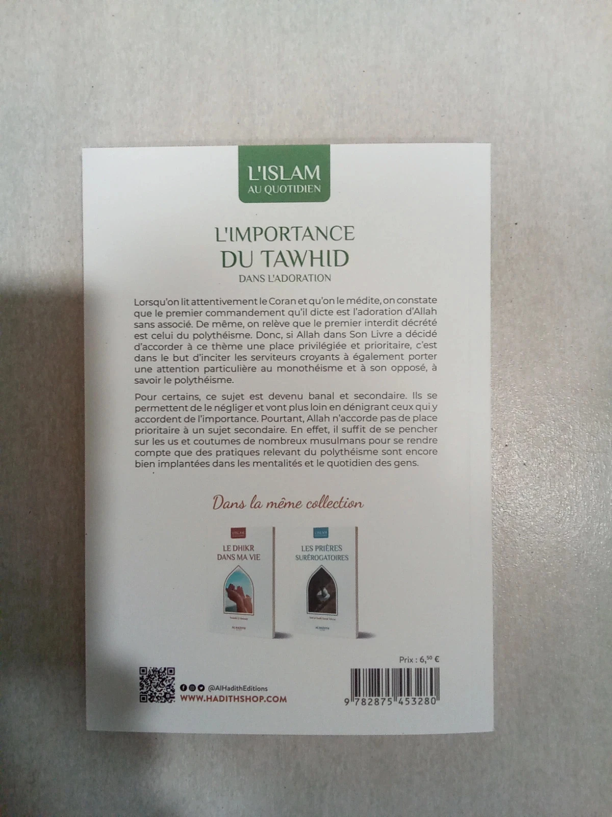 L'importance du tawhid dans l'adoration – photo 2